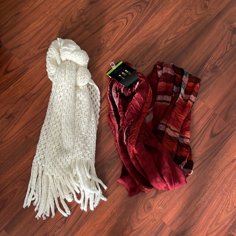 2pc infinity scarf bundle 1 BNWT